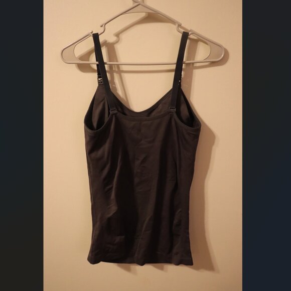 Grey nursing tank top, light used, some pilling discounted for this reason, L - Picture 3 of 5